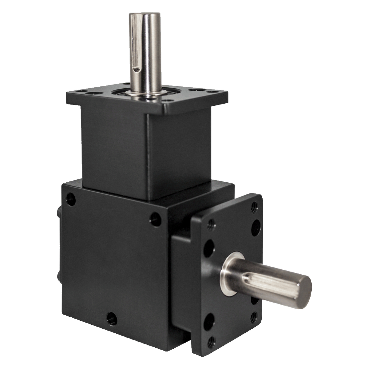 Spiral Bevel Right Angle Gearboxes, 1:1 or 2:1 Ratio